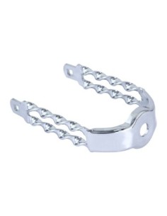 Spring Fork Double Flat Twisted Crown Chrome.